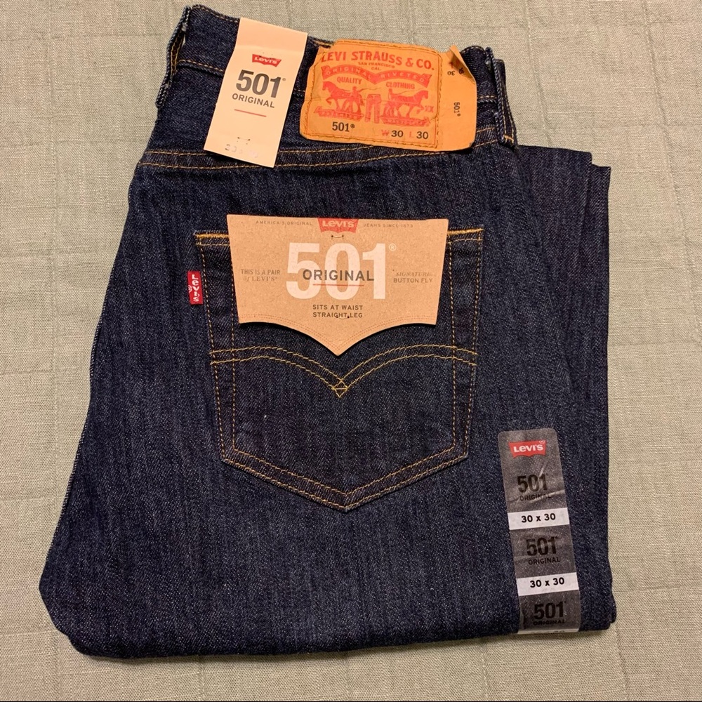 Levi’s 501 dark blue - NEW